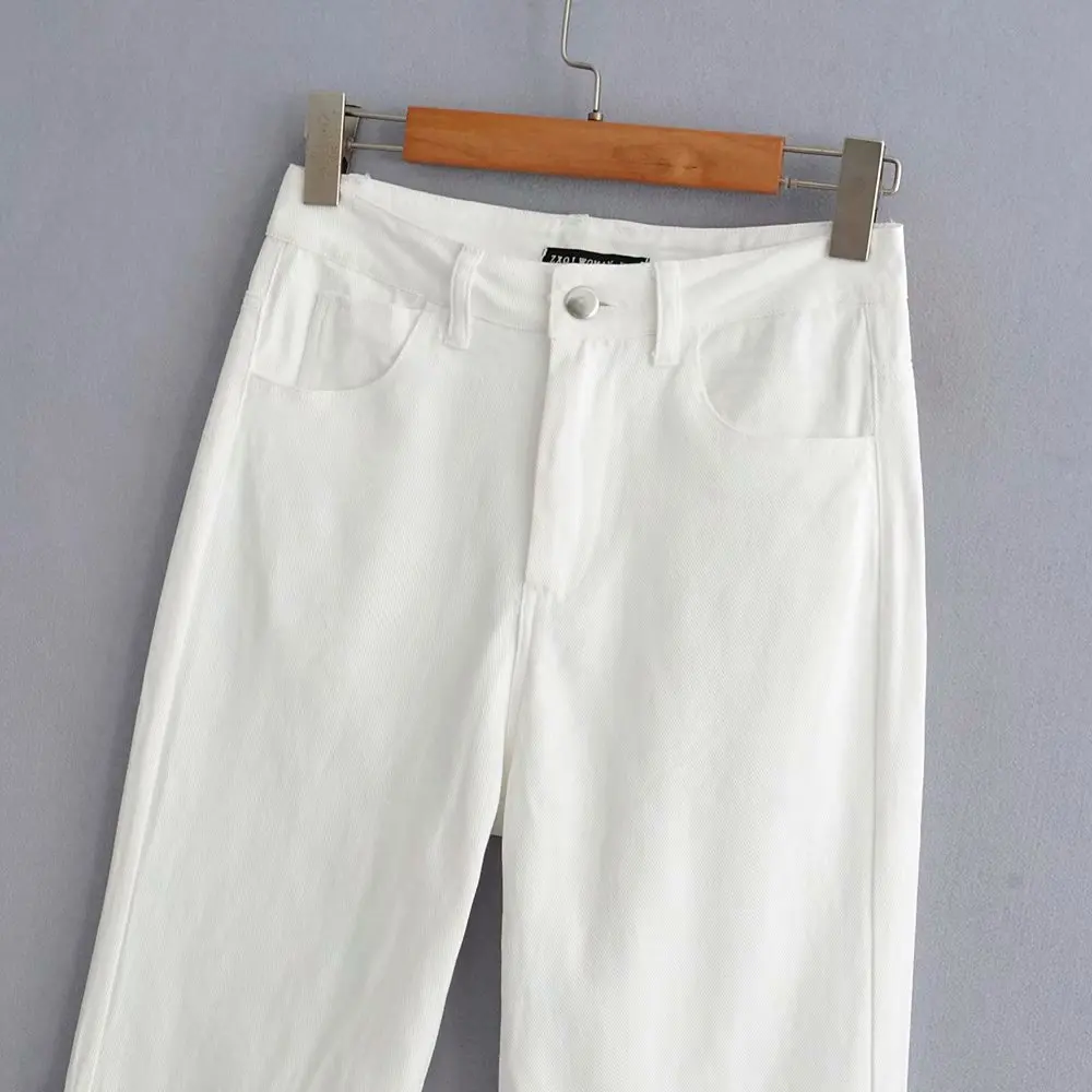Популярные XQ9-48-9050 европейские и американские модные широкие джинсы