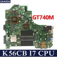 KEFU K56CB Laptop motherboard for ASUS K56CB K56CM K56C K56 S550CM S550C Test original mainboard I7