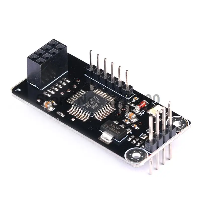 

1PCS ATMEGA48+NRF24L01+ Wireless Shield Module SPI to IIC I2C TWI Interface