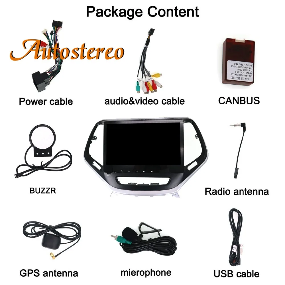 Excellent Autostereo Android 8 Car GPS navigation Car No DVD player For JEEP Cherokee 2014-2018 multimedia radio tape recorder head unit 1 Excellent Autostereo Android 8 Car GPS navigation Car No DVD player For JEEP Cherokee 2014-2018 multimedia radio tape recorder head unit 1