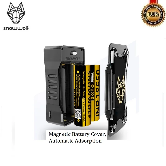 sigelei snowwolf mfeng kit 200w box mod with wolf sub ohm 6ml vape