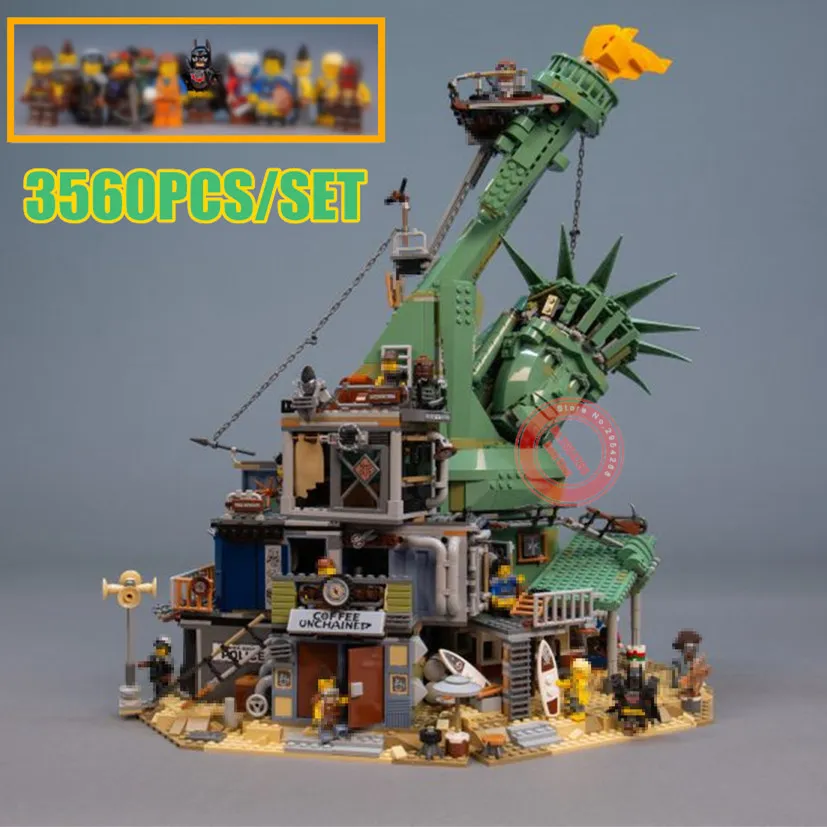 

New 3560pcs Movie Welcome To APOCALYPSEBURG Fit Legoings Technic Building Block Bricks Kid City Toys Christmas Gift