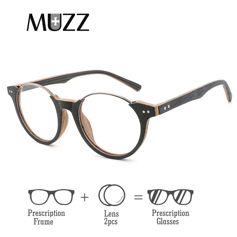 Herren C2 Frauen Gläser Vintage Acetat c4 c6 Computer Objektiv c1 Rahmen Halb Lesen Brillen c7 c5 Holz c3 Myopie Qualität Marke Hohe Zw7qnWctFx