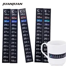 1 шт./2 шт./3 шт./5 шт./лот, полоска для аквариума, термометровая наклейка для изменения цвета, скидка 30