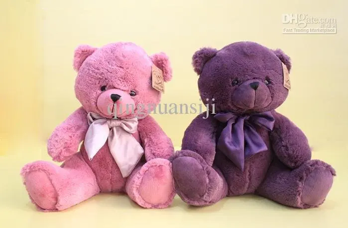 pink and purple teddy bear