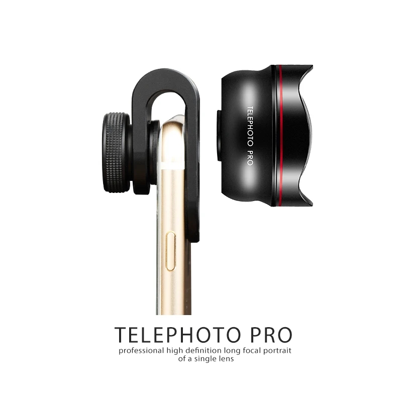 

60 mm Phone Camera Lens Kit Professional telephoto Lens Mobile Phones Front Back Fisheye Kits For Smartphone Microscope