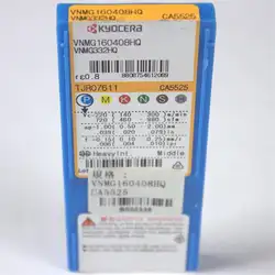 10 шт./лот VNMG160408-HQ CA5525 Kyocera Токарные инструменты для Сталь поворотные фрезы карбида вставки для ЧПУ VNMG160408-HQ CA5525