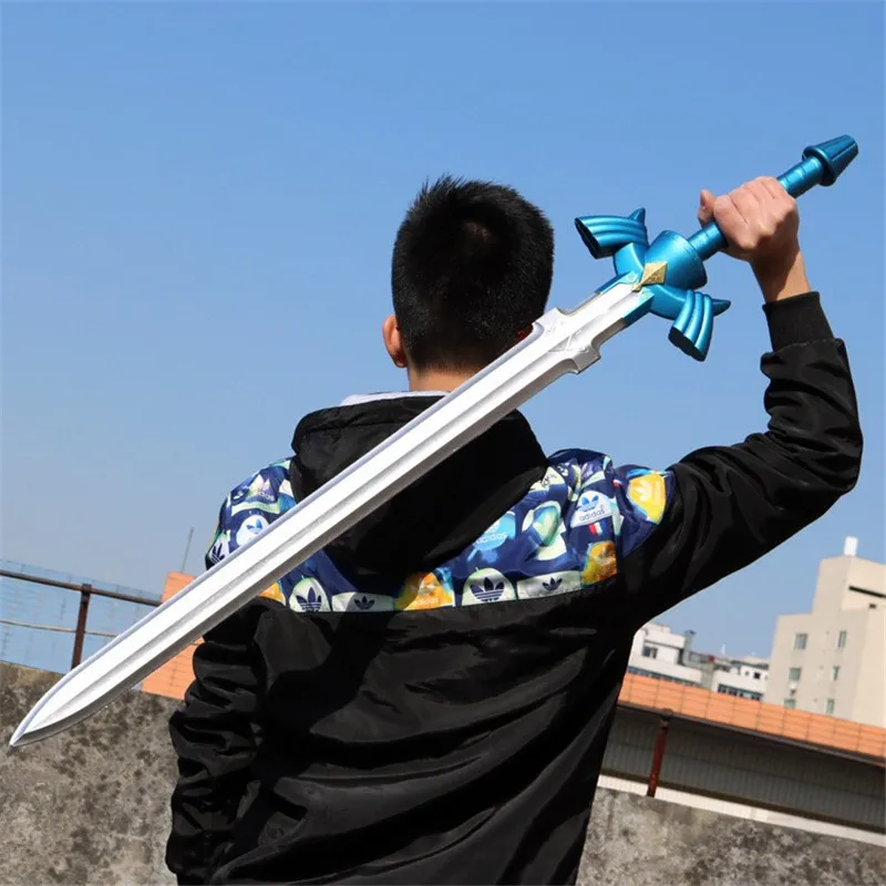 1:1 Cosplay Skyward Sword Skyward Shield Weapon Decoration Sword Role Play 80cm Safety PU Kids Gift