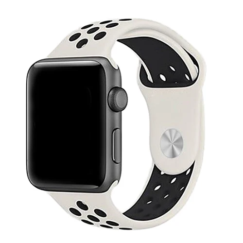 2pcs/lot Apple watch strap movement silicone belt soft breathable