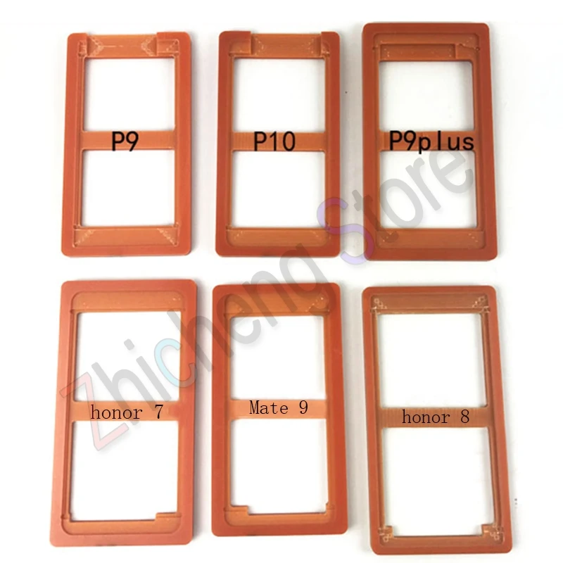 

For Huawei P6 P7 P8 lite P9 P10 Plus Max LCD Screen Glass Display UV OCA Glue Mould Mold Mobile Phone Parts