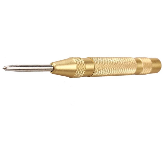 

High Quality 5 Inch 127mm Automatic Center Punch Spring Loaded Marking Starting Holes Tool HSS Heavy Duty Metal