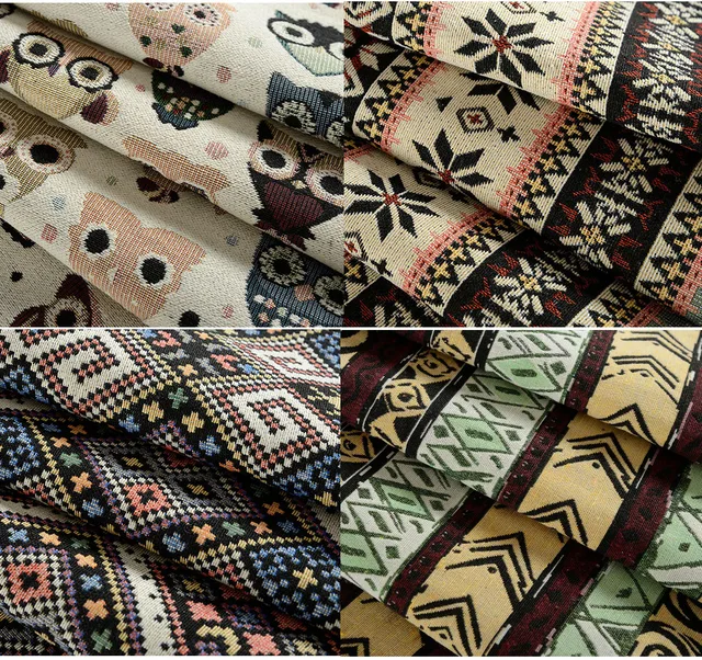 PPCrafts Ethnic fabrics cotton linen pillow restaurant bar Cafe