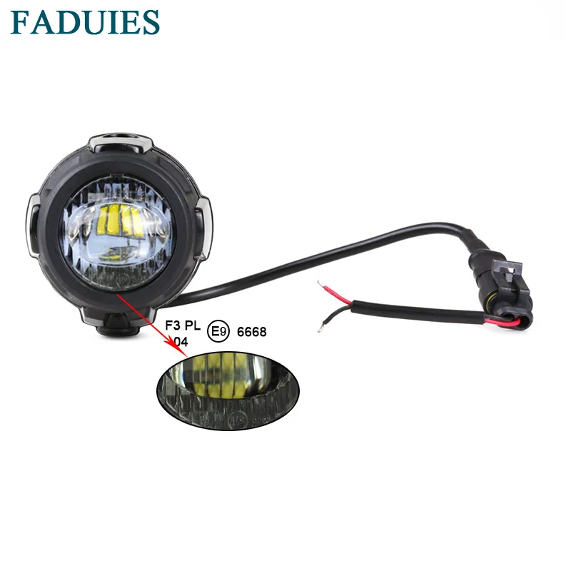 Motorcycle LED Spotlight Headlight Motorcycle LED Fog Lights For BMW R1200GS R12