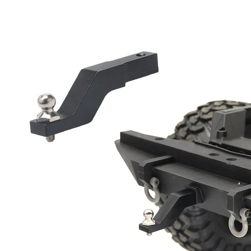 1/10 RC Crawler Trailer Hitch Tow Hook Receiver – SCX10, Traxxas TRX4, Universal