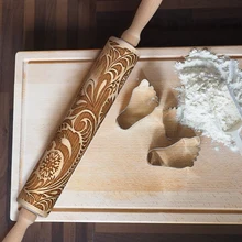 Праздник тиснение Скалка выпечки печенье лапша печенье, фондан, пирог тесто выгравированы ролик роза цветок сердце птица кошка