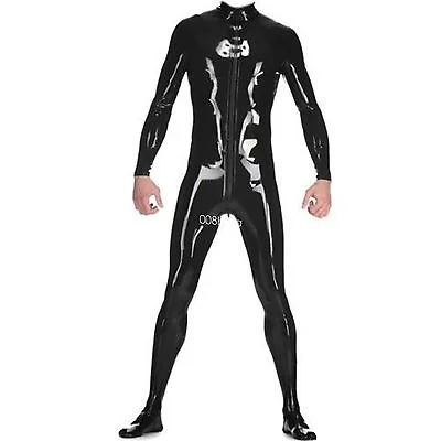 

Latex Rubber Gummi Ganzanzug Catsuit Bodysuit Sports Tights Suit XXS-XXL