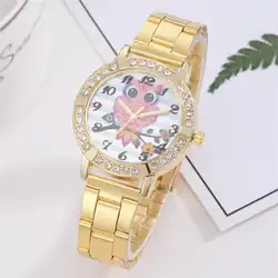 Relogio Feminino Montre Femme браслет кварцевые наручные часы столичной моды набора дамы золотые часы Для женщин розовое золото девушки HotM3