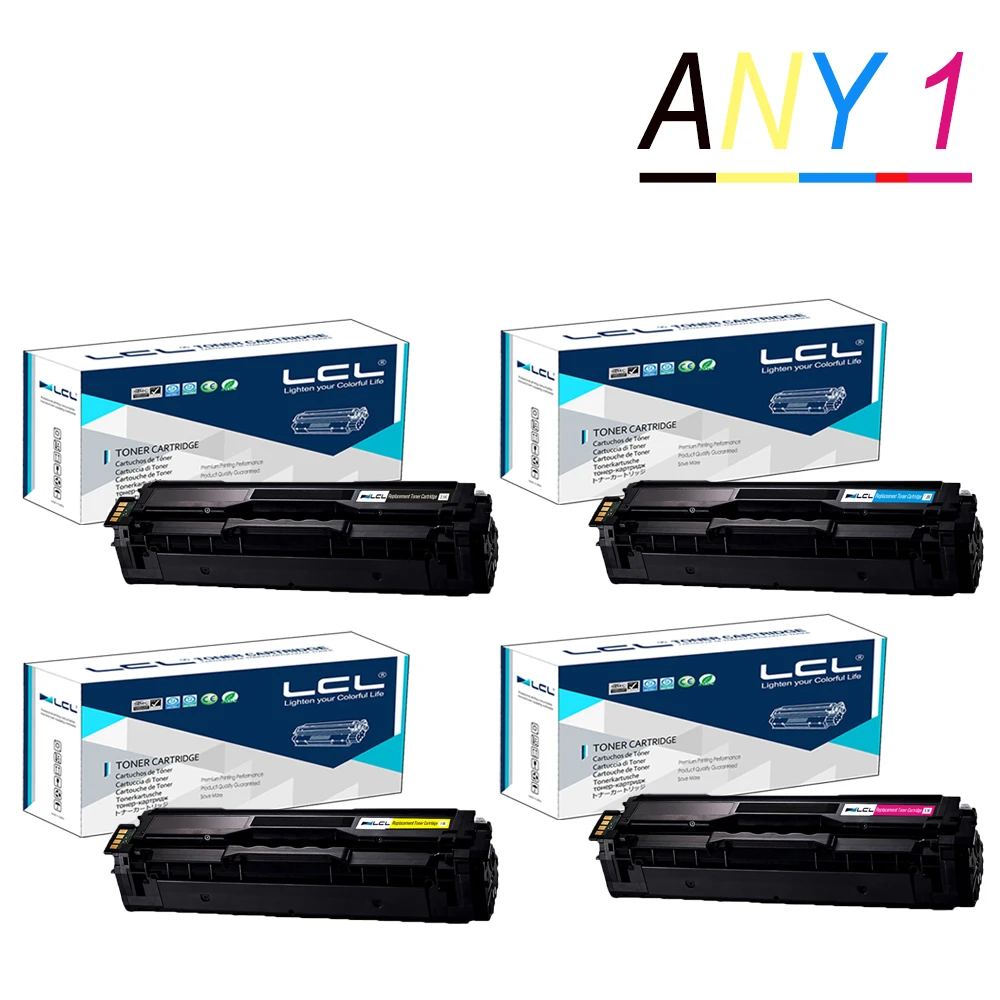 

Any 1 LCL CLT-505L CLT-K505L CLT-C505L CLT-M505L CLT-Y505L (1-Pack) Toner Cartridge Compatible for Samsung SL-C2620DW,SL-C2670FW