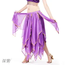 Горячая Распродажа юбка для танца живота Женская одежда для танца живота юбка для девочек юбка для танцев и выступлений 8 цветов Женская танцевальная юбка