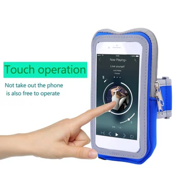 

Arm Running Bags 5.5 Inch Touch Screen Cell Phone Arms Package 18*10 cm Sports Equipment shockproof Breathable Outdoor Run Bag