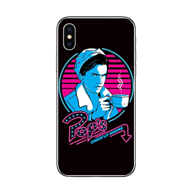 Ciciber ривердейл окрашенные для iphone X XS MAX XR 8 7 6 6s Plus 5 5S SE Чехлы для телефона для iphone 11 Pro Max мягкий чехол из ТПУ Fundas - Цвет: 2
