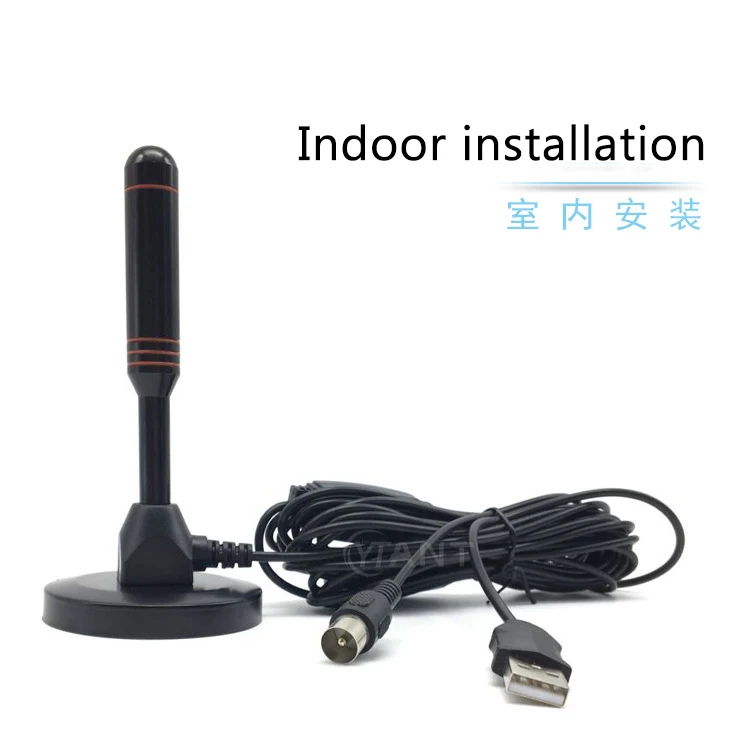 LEORY антенна для Hd ТВ Indoor 30DB 1080 P USB цифровой усилитель заземления волна Hd ТВ DTMB Indoor ТВ антенна высокое качество DVB-T/T2