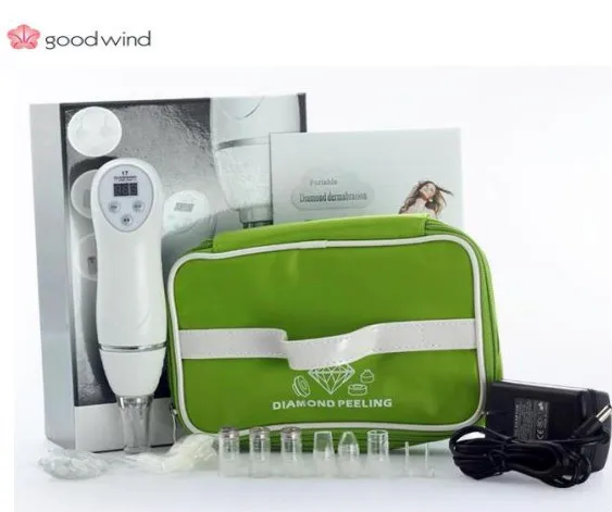 

Portable personal micro dermabrasion machine for blackhead removal