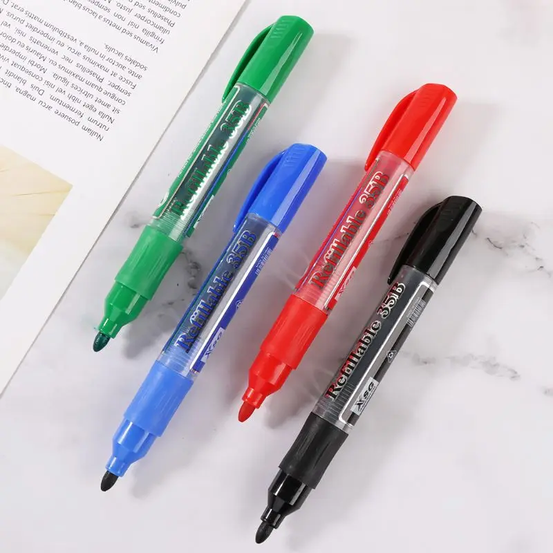 Стираемый маркер для белой доски ручка сухостираемая вывеска чернила многоразовые офисные школьные принадлежности студенческий подарок