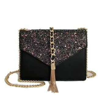 

Designer Handbags High Quality Bag Ladies Shoulder Women pu Leather Metallic Zip Lock Small Chains Bags Flap Bags X388