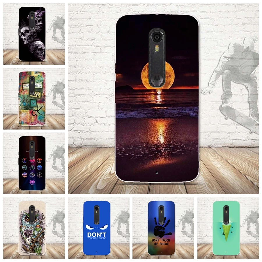 Ультратонкая мягкая задняя крышка из ТПУ для Motorola Moto X Style XT1575 XT1570 XT1572 силиконовый
