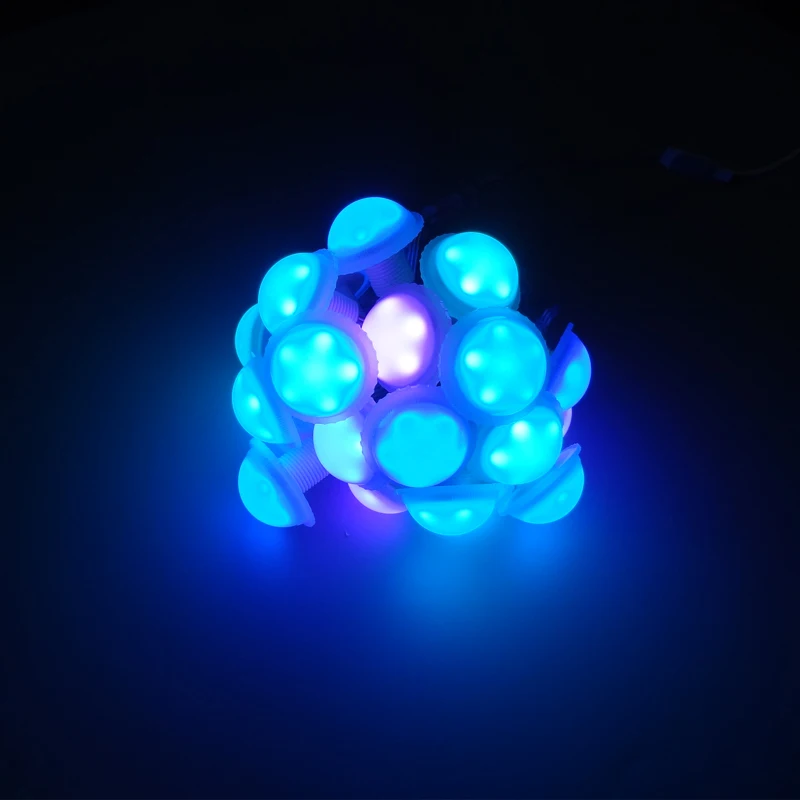 38 мм 6 светодиодов UCS1903 rgb светодиодный пиксельный светильник цифровой smd 5050 Смарт