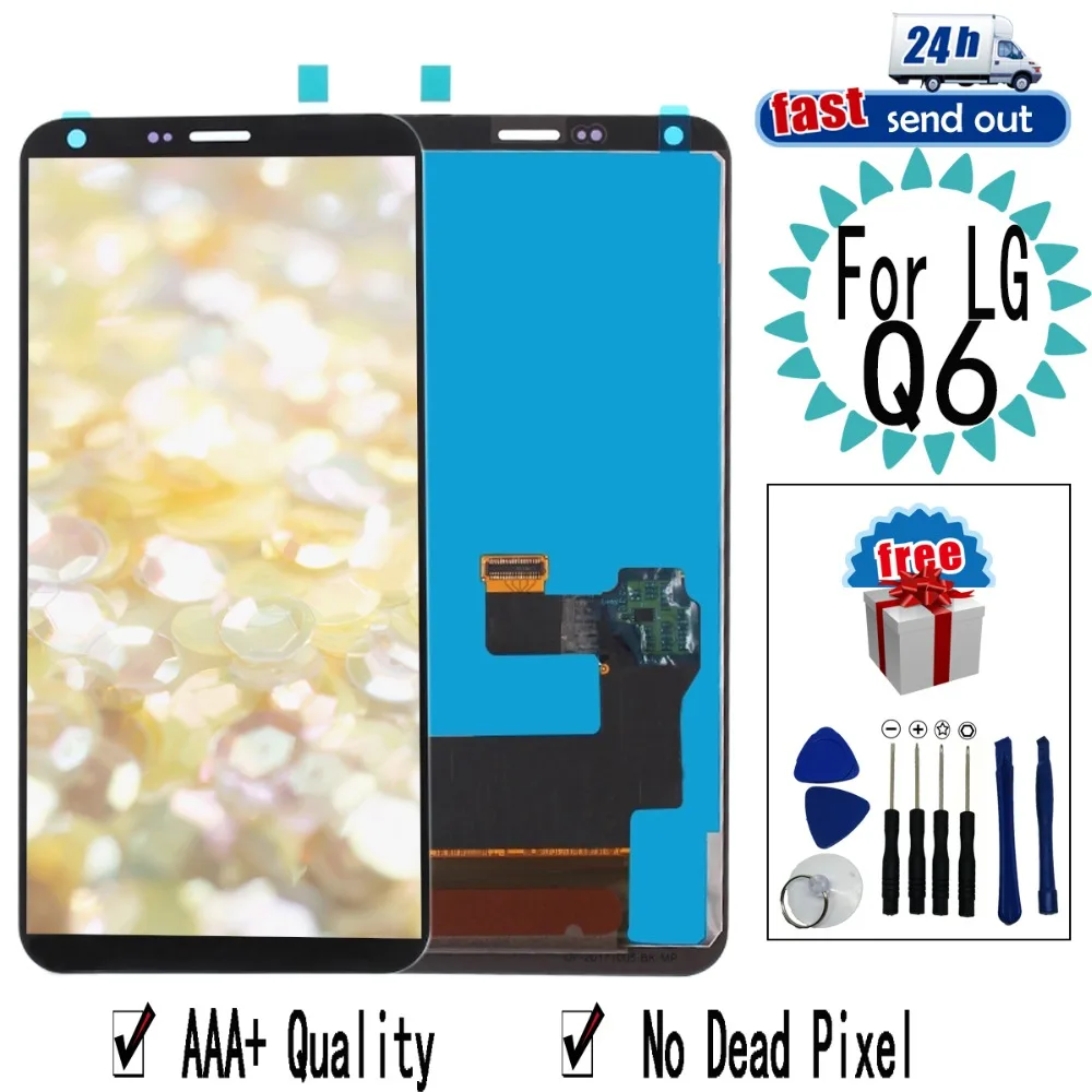 

5.5" LCD For LG Q6 M700 LCD Display M700DSK M700A Touch Screen Digitizer Assembly Replacement For LG Q6