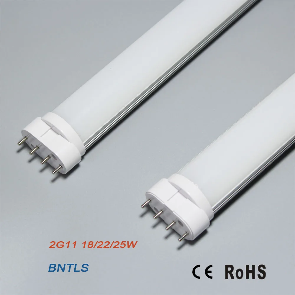 22W 2G11 LED 4 Pin Tube Lamp NW 4000K 18W fluorescent bulbs replacement