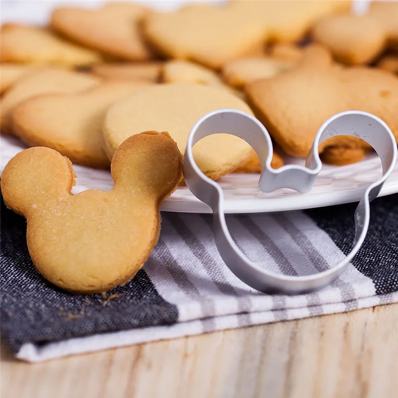 Формочки для печенья из нержавеющей стали милые Мультяшные животные DIY