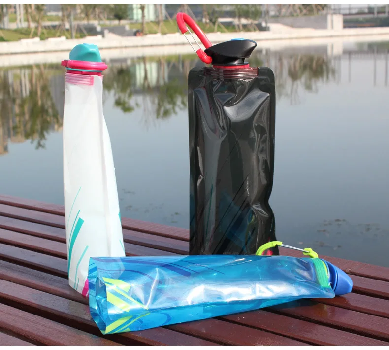 Outdoor Portable 5L 10L Large Folding Water Bag Car Water Storage Bag Emergency Water Storage Bag Camping Hiking Portable Bucket