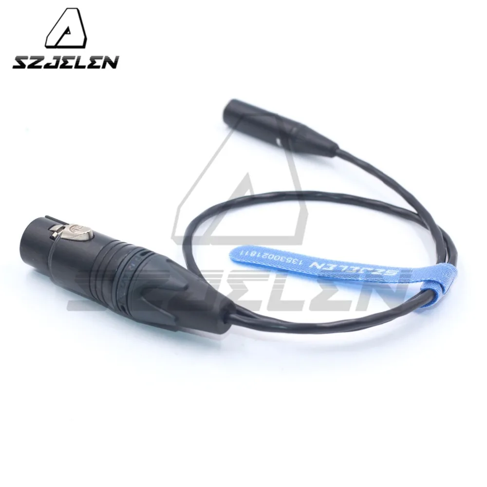 Мини XLR 3pin male к female для Blackmagic Pocket Cinema BMPCC 4k Camera Audio cable|Соединители| |