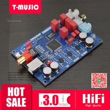 Обновленная версия SITIME CM6631A, USB DAC звуковая карта/support 3,5 мм и коаксиальный 24 бит-192K выход