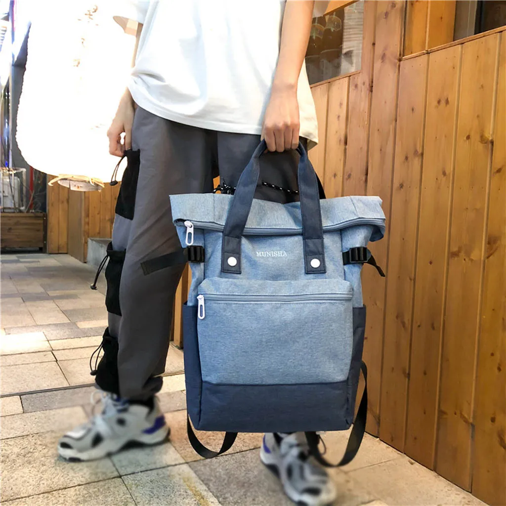 

2019 Oxford Backpacks Ladies String School Bag For Teenager Laptop backpack Women College Students Large Capacity Travel Bags