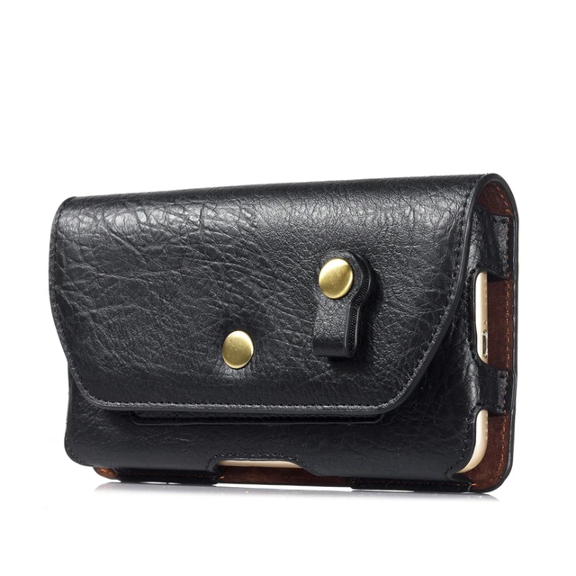 US $7.51 Fashion Mens Waist Pack Belt Clip Bag For iPhone X XS XS Max 6 6s 7 8 plus Pouch Holster Cover C