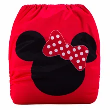 AnAnBaby New Design Baby Cloth Diaper Waterproof Reusable Digital Position Nappies You Chose With Microfiber