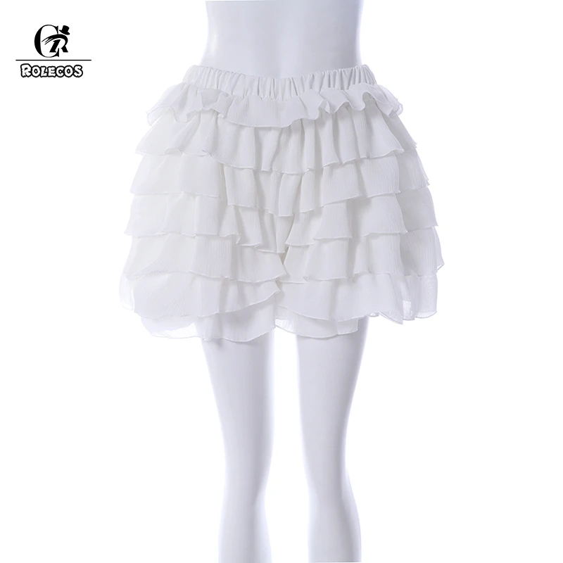 

ROLECOS Lolita Safety Short Pants Bloomers Pumpkin Lace Lolita Shorts Panties For Women Safety Shorts Cute Girl Plus Size