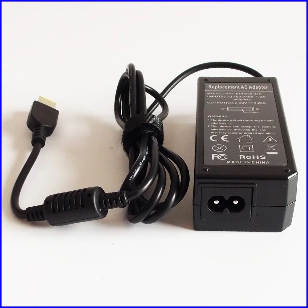 20v 3.25a Laptop Ac Adapter Charger Yoga 500 500-15ibd 500-15isk 500-14ibd 500-14acl 500-14ihw 300-15ibr - Laptop Adapter - AliExpress