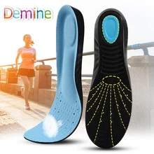 A pair PU Sport Insoles Massage Deodorant Running Shoe Insole for Men and Women Shock Absorption Cushion Pad Inserts Free to Cut 10 pairs sport insole shock absorption pads running sport shoe inserts breathable insoles foot care men and women