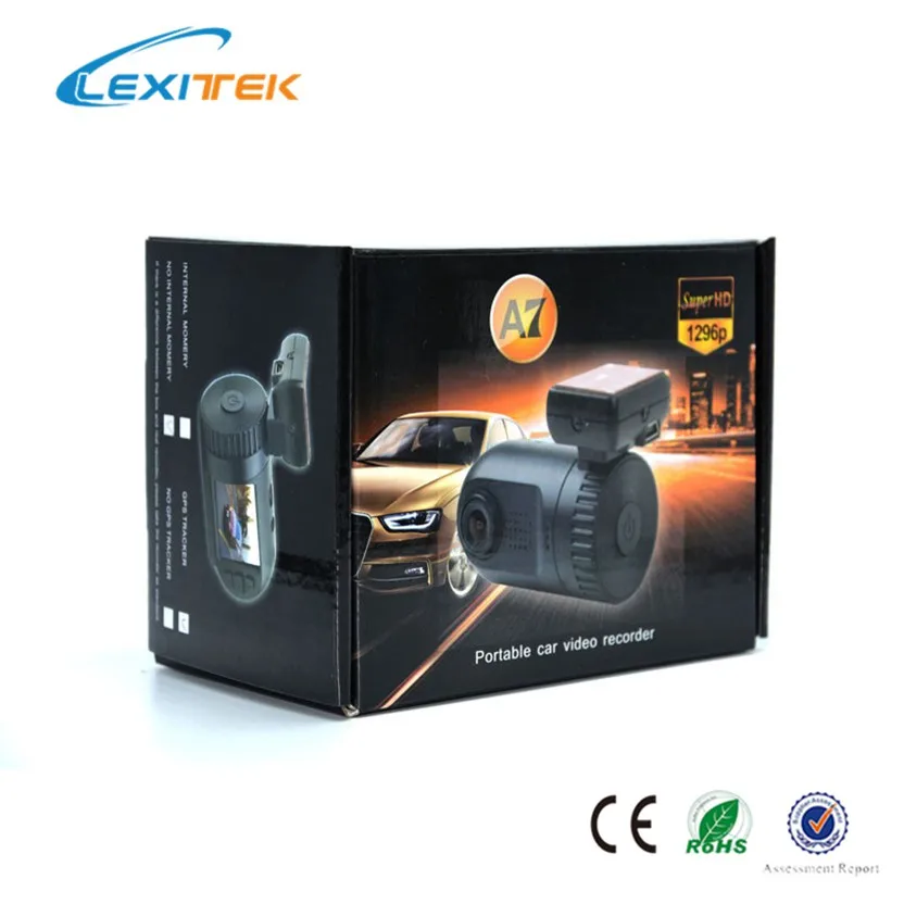 Lexitek D05 Mini0805 Car Camera DVR Ambarella A7 with gps tracking_02