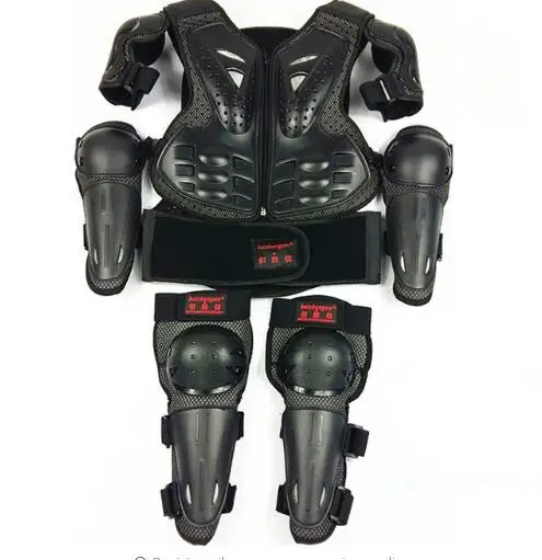 SX081 детская Броня мотоцикла защита от падения костюм броня гольфы для малышей, защита локтя