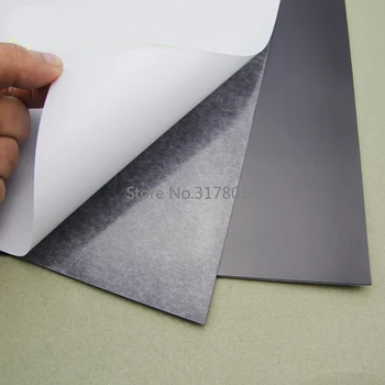 

self adhesive soft rubber Magnetic Inkjet Print Sheet board For Spellbinder Dies/Craft Strong Flexible Fridge Magnet 297x210mm