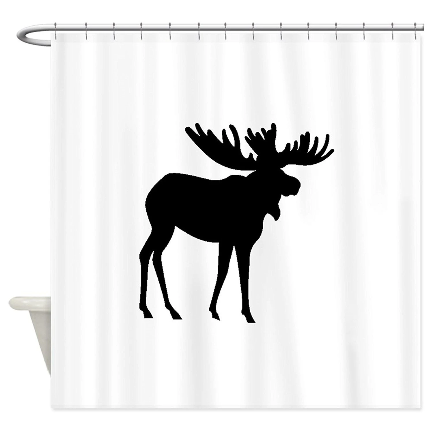 Memori Rumah Siluet Moose Pola Kain Polyester Tahan Air Mandi Shower Curtain Putih Hewan Shadow Mandi Tirai Shower Curtain Shower Curtain Patternbath Curtain Aliexpress Memori Rumah Siluet Moose Pola Kain Polyester Tahan Air Mandi Shower Curtain Putih Hewan Shadow Mandi Tirai Shower Curtain Shower Curtain Patternbath Curtain Aliexpress