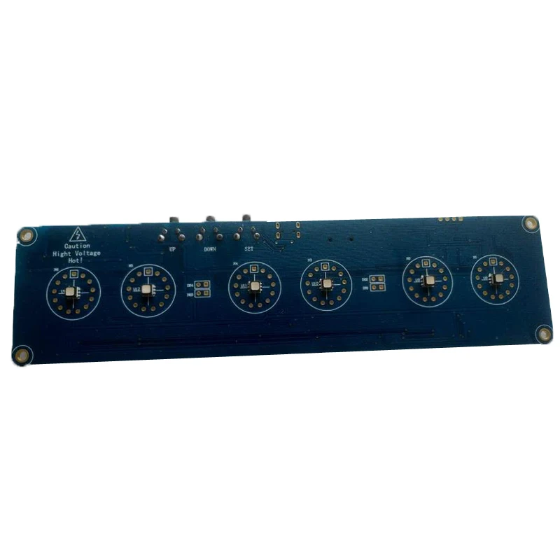 

Anti poisoning Circuit Board DIY Unfinished Electronic Tube Clock For IN-14 Glow Accessory Decoration Replacement
