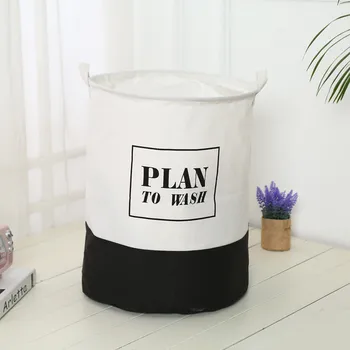 

large Laundry Basket For Toy Cartoon Storage Barrel Dirty Clothes Sundries Pouch Household Organizers Storage Basket folding bag
