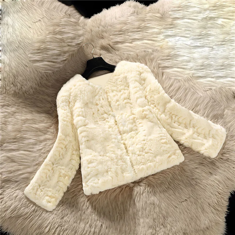 Fashion spot imitation fur coat fur coat (12)